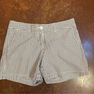 Ladies Crown and Ivy Striped Shorts